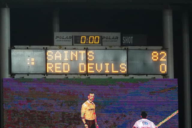 Salford were thrashed at St Helens last Saturday. Picture by Olly Hassell/SWpix.com.