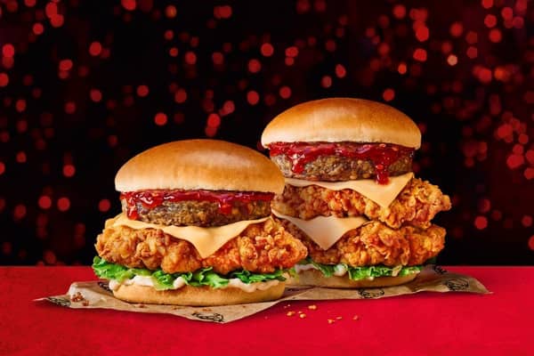 KFC announces the return of its sold out festive favourites – the Stuffing Burgers.