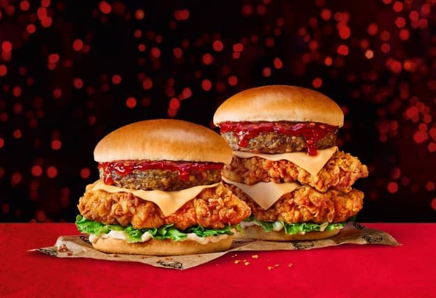 KFC announces the return of its sold out festive favourites – the Stuffing Burgers.