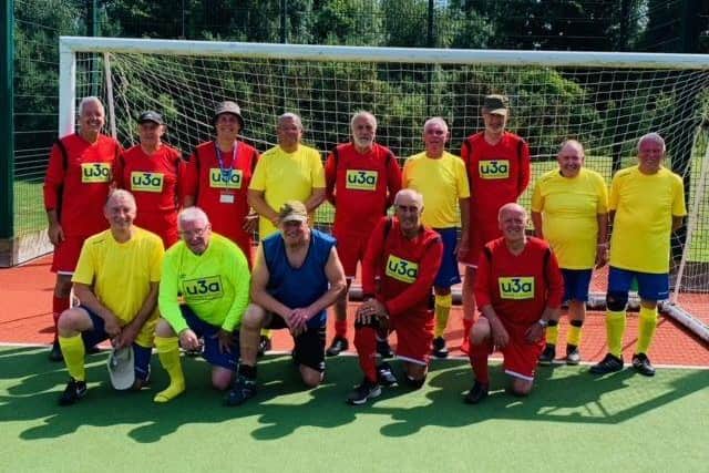 Barnsley u3a Walking Football Group