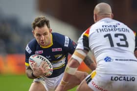 The full-back suffered a stress fracture in a foot during the 22-18 loss at St Helens on July 28. He could play again this year, if Rhinos reach the play-offs.