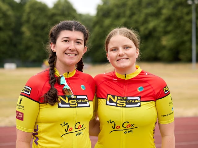 Issy Doudney and Ruby Boyden have travelled all the way from New Zealand to take part