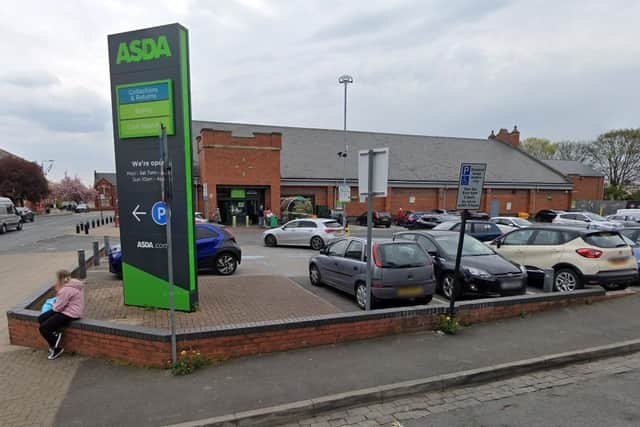 The fight happened in the car park outside of Asda in Normanton. Photo: Google