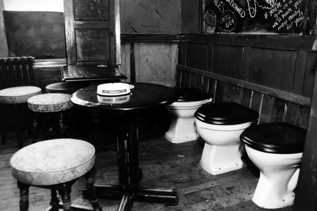 Take a seat in the Tut 'n' Shive pub in Yeadon in March 1993.