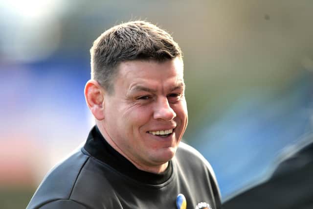 Castleofrd Tigers coach Lee Radford. Picture by Bruce Rollinson.