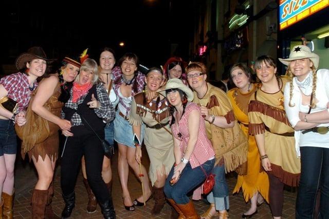 Gemma, Sharon, Dianne, Roxy, Donna, Holly, Sharon, Jo, Claire, Kelly, Sandra, Ally and Donna