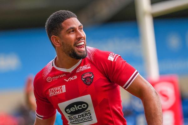 The three-quarter scored two tries in 20 games for Leeds last year after joining them from Leigh. Having failed to return from family leave in Australia, he was released from his long-term deal last autumn and then signed for Salford.