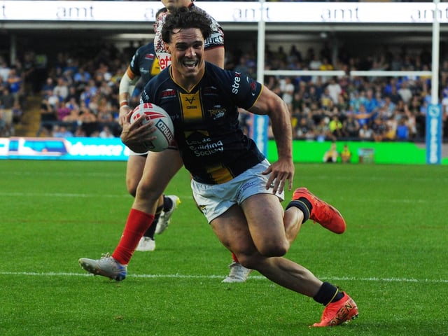 In a race with Sivo and Wigan’s Zach Eckersley to finish as Super League’s top try scorer.