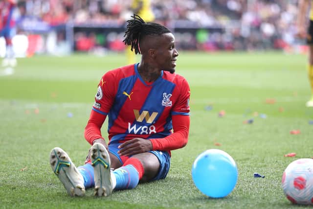 Wilfried Zaha and seven Palace teammates will sit out the club's friendly against Leeds United (Photo by Warren Little/Getty Images)