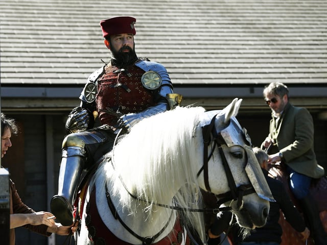 Jousters prepare for The Royal Armouries International Jousting Competition