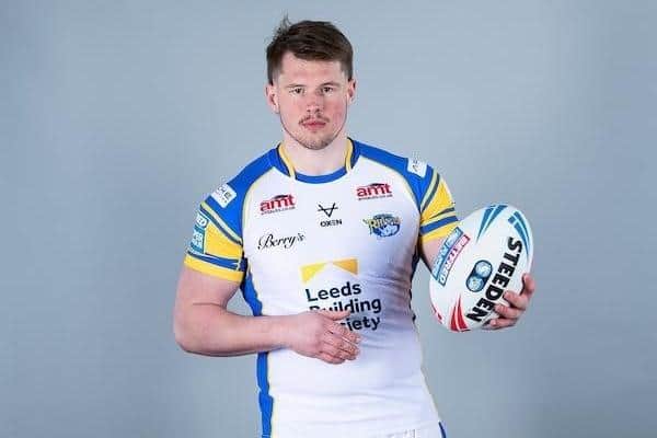 Tom Holroyd could return for Leeds Rhinos agianst Catalans Dragons on Saturday. Picture by Allan McKenzie/SWpix.com.