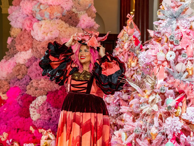 Pictured Interior designer, Siobhan Murphy, from Castleford, who has planned and staged this years event at Harewood House.