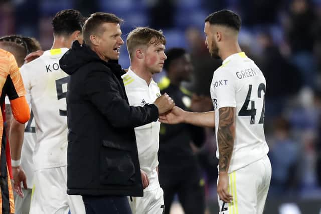 IMPORTANT MINUTES - Jesse Marsch's Leeds United youngsters Sam Greenwood and Joe Gelhardt both topped up their fitness with appearances for the Under 21s in a win at Sunderland on Monday night. Pic: Getty