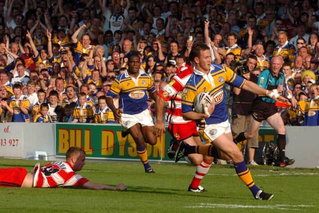 Danny McGuire is another player to have scored more than 1,000 points for Leeds. Picture by Steve Riding.