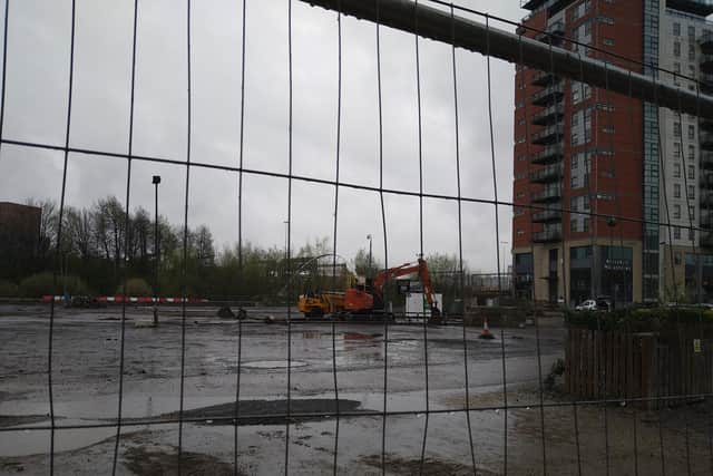Around two-thirds of CitiPark's Whitehall Road site is now out of bounds.