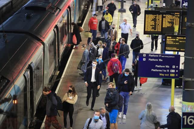 A number of train services in Leeds are set to be affected by industrial action in December Picture: Pa