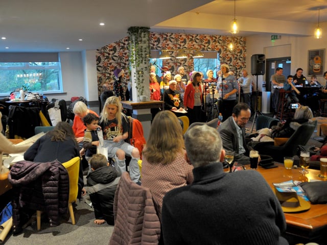The charity's wrapping event included a cake sale, Santa visit, sweet and gift stall, tombola and a raffle with all proceeds going to the charity.