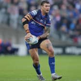 Jay Pitts on the ball for Wakefield Trinity against York Knights last week. Picture by John Clifton/SWpix.com.