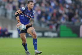 Jay Pitts on the ball for Wakefield Trinity against York Knights last week. Picture by John Clifton/SWpix.com.