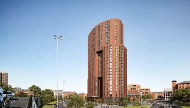 An impressive 31-storey building, dubbed ‘The Transformer’, will be built at the tip of Leeds city centre’s western gateway.
The tower block, which will feature 399 flats within, has been given planning permission by the city council earlier this year. It will stand off Wellington Street, specifically between Westgate and Cropper Gate, opposite the old Yorkshire Post site.