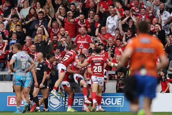 Rhinos lost at Salford in Rohan Smith's first game as coach, 12 months ago. Picture by John Clifton/SWpix.com.