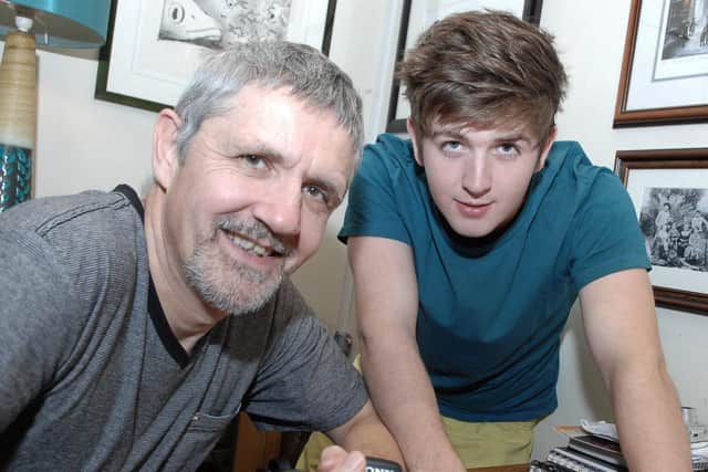 A devoted dad’s mission to take a photograph of his baby boy every day has continued as his son enters his 30s – and turned into an incredible time-lapse video. Ian McLeod, 66, is pictured here when his son Cory was 21 (Photo: SWNS)