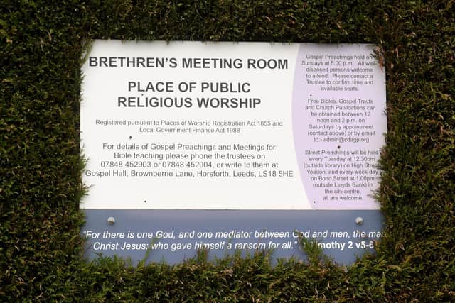 There is a congregation of the Plymouth Brethren Christian Church based in Horsforth
