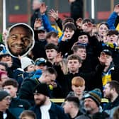 Leeds Rhinos fans enjoyed their long-awaited return to Odsal. Picture by Alex Whitehead/SWpix.com.
