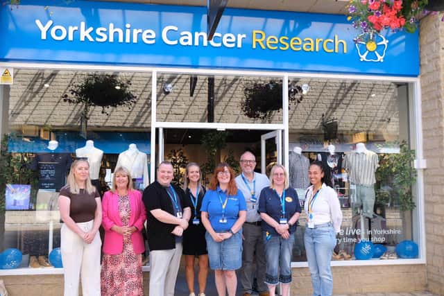 People in Halifax can now shop and donate to help bring new cancer cures to people in Yorkshire, thanks to the opening of a new Yorkshire Cancer Research shop