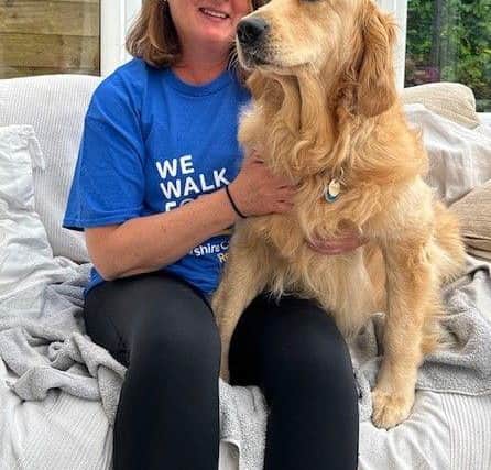 Claire Strachan from Wetherby was diagnosed with stage two breast cancer at 50 years old.