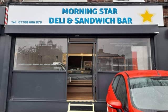 Morning Star Sandwich Shop in Armley has been put up for sale with an asking price of £29.950