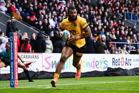 Mikaele Ravalawa is back in Castleford Tigers' 21-man squad. Picture by Olly Hassell/SWpix.com.