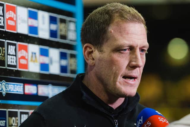 Castleford Tigers coach Ryan Carr. Picture by Alex Whitehead/SWpix.com.