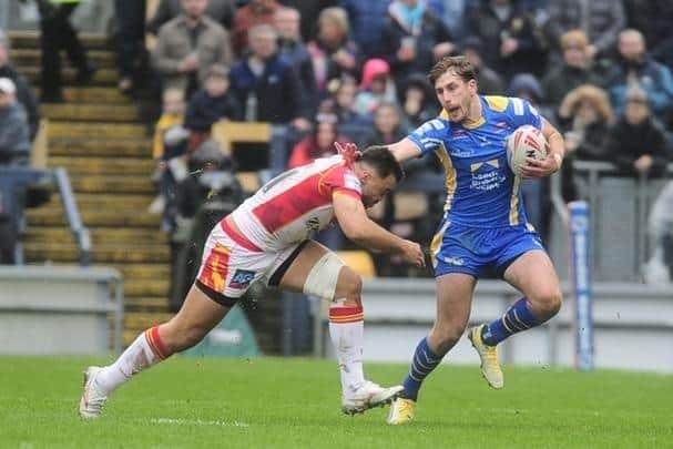 Centre Paul Momirovski is back in Leeds Rhinos' initial 21-man squad after a shoulder injury kept him out of last week's Super League defeat by St Helens. Picture by Steve Riding.