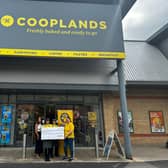 Cooplands bakery in Scarborough