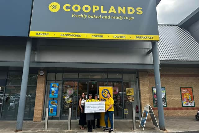 Cooplands bakery in Scarborough