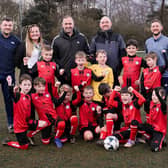 Local housebuilder sponsors Pocklington FC’s Under 7s this season
