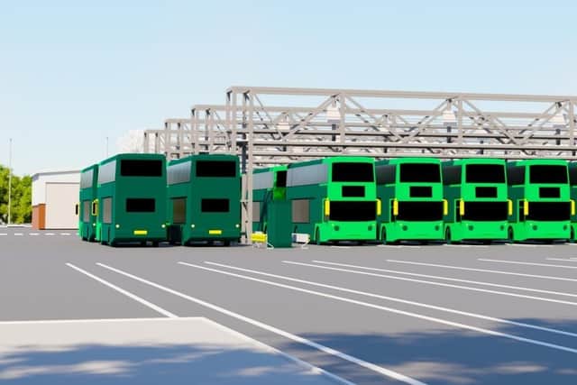 Plans have been formally submitted to build a £60m zero-emission bus depot in Wakefield. The purpose-built facility forms part of the Weaver Network, which aims to create a leading transport system for West Yorkshire. Image: WYCA