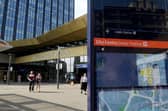 Leeds Railway Station.