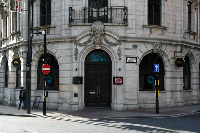 Dirty Martini is located in King Street in Leeds city centre (Photo: Jonathan Gawthorpe)