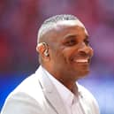 TV pundit Clinton Morrison, pictured ahead of the Sky Bet League One play-off final between former club Sheffield Wednesday and Barnsley at Wembley on May 29 this year. Picture: Mike Egerton/PA Wire.