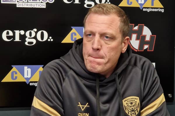 Castleford Tigers coach Ryan Carr. Picture by Peter Smith.