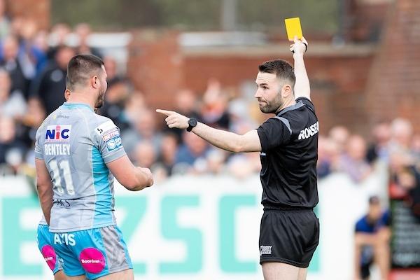 Shown a yellow card in the Easter Monday derby defeat at Castleford, Bentley was charged with a grade B reckless high tackle and handed a two-match penalty notice.