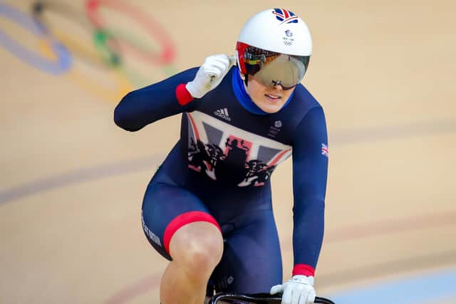 Katy Marchant on her way to winning a bronze medal in Rio in 2016 (Picture: Alex Whitehead/SWpix.com)