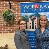 Samantha Sinclair Head of Family Dept (left) and Johanne Spittle, Director of Litigation & Dispute Resolution (right)