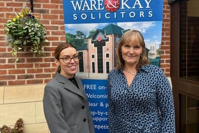 Samantha Sinclair Head of Family Dept (left) and Johanne Spittle, Director of Litigation & Dispute Resolution (right)