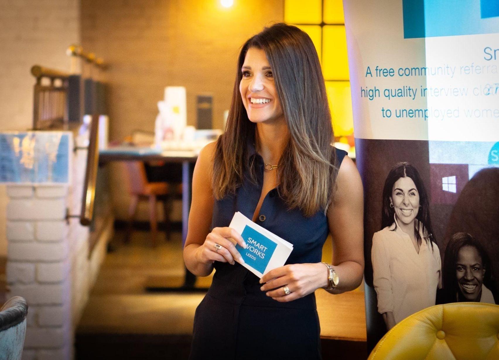 Join Natalie Anderson for the Smart Works Leeds birthday party at Manahatta Leeds