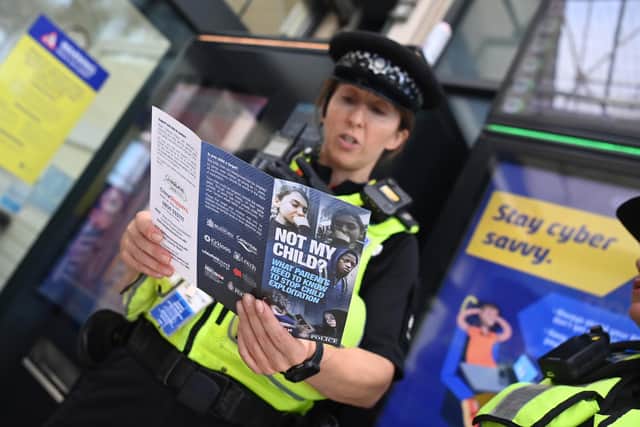 Officers were out in force as part of the national crackdown. (pic by WYP)