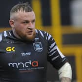 Castleford Tigers' Brad Singleton seen during his testimonial game against Leeds Rhinos. Picture by Steve Riding.