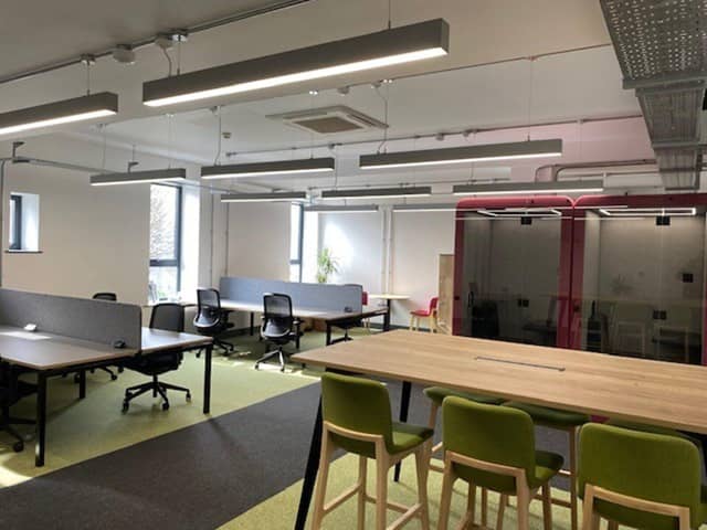 The new business hub at Leeds Media Centre